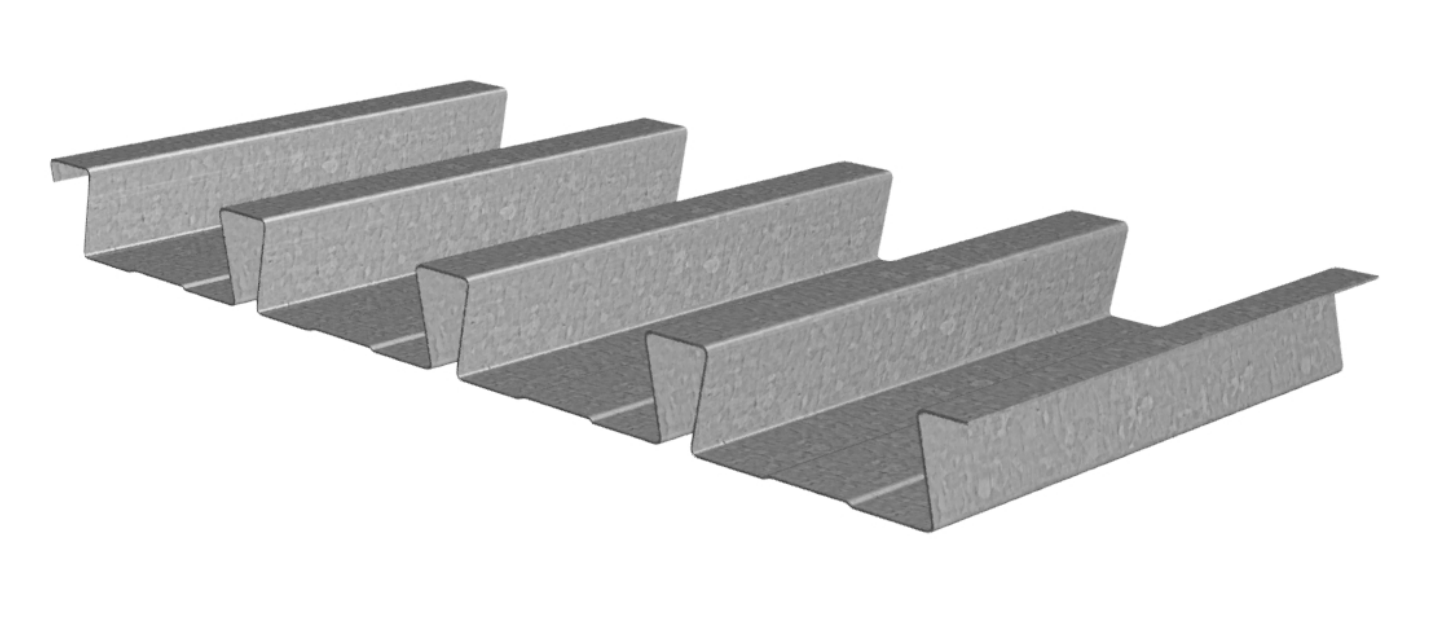 Verco 2.0D Formlok Dovetail Deck 2 Inch Deep Floor Deck