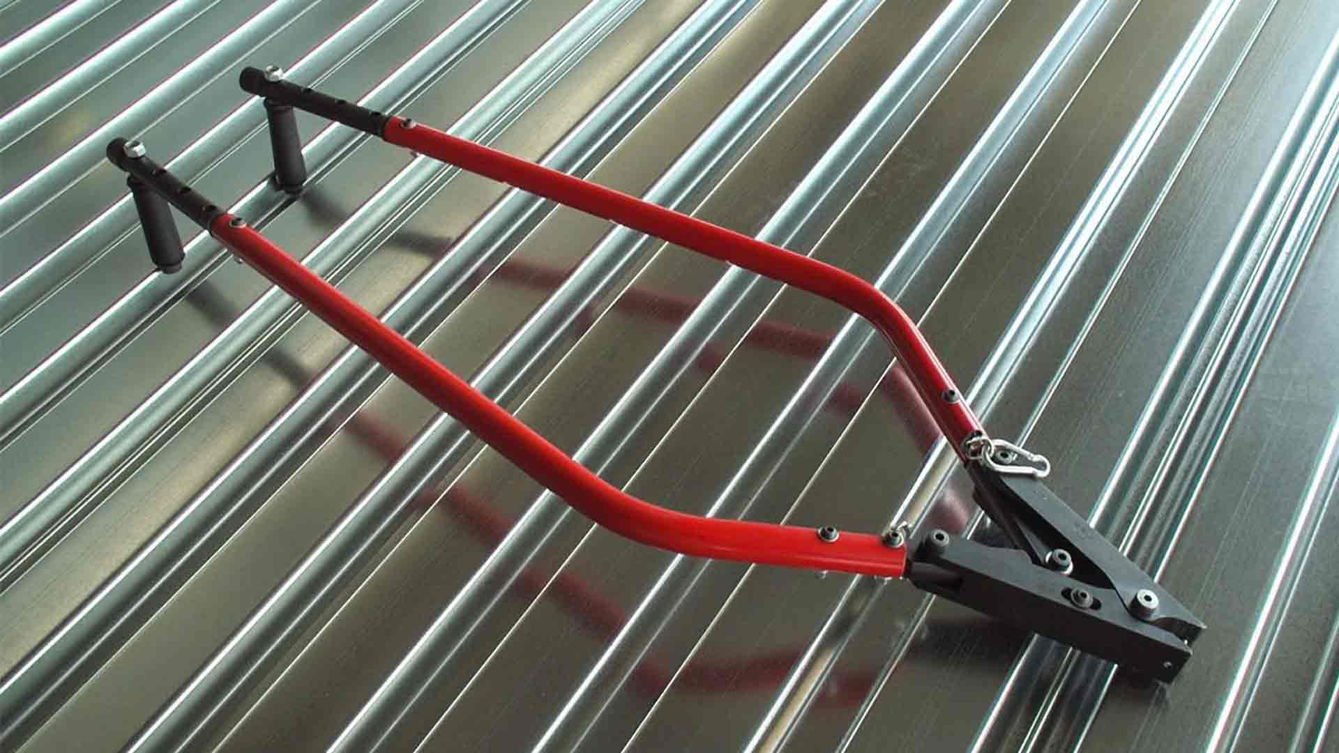 Button Punch Tool For Metal Decking Available At